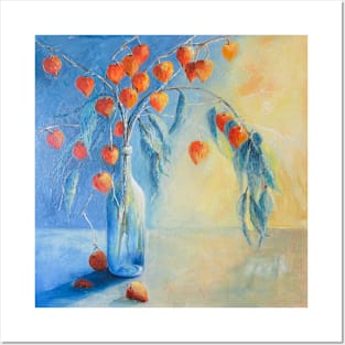 Chinese Lantern in Bottle Posters and Art